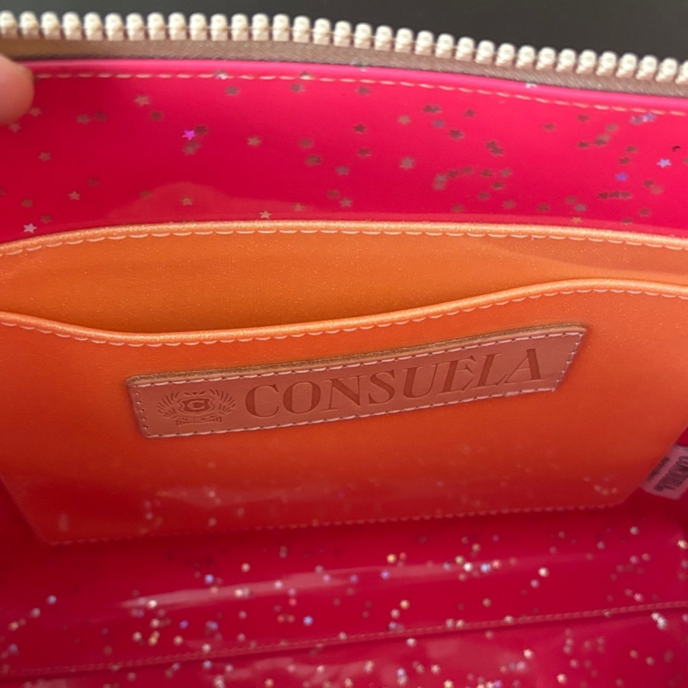 Consuela Pink Floral Crossbody Bag - Picture 4 of 11